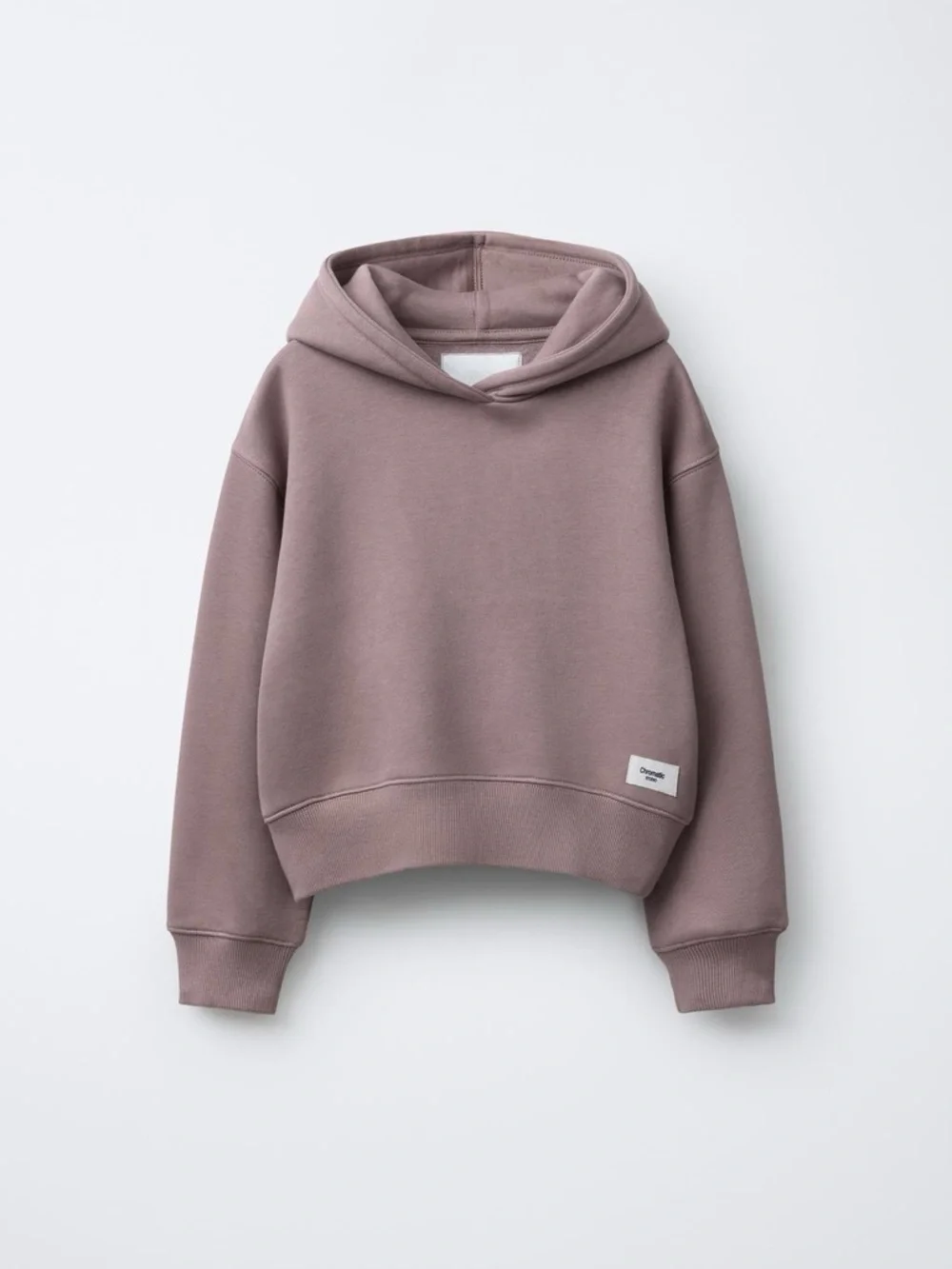 NWT Zara Kids / Hoodie  And Wide Leg Fleece Sweatpants - Mauve/ Dustv Pink